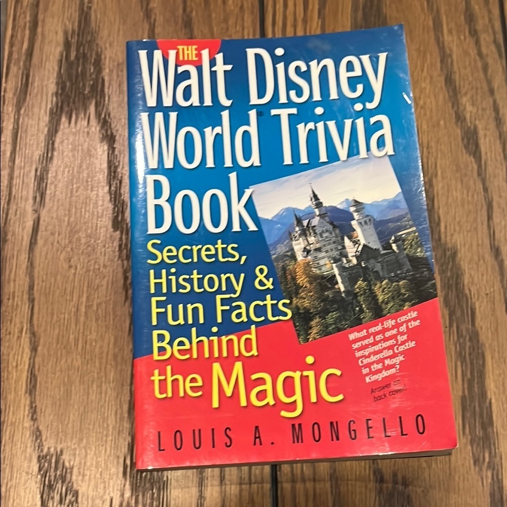 Walt Disney World Trivia Book